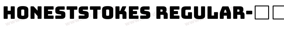 HONESTSTOKES Regular字体转换
